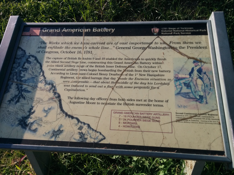 Illustration for article titled Yorktown Battlefield Sightseeing